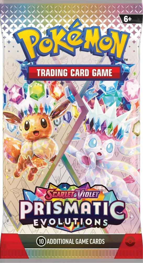 Prismatic Evolutions Roulette PokéBox (Contains 1 ETB or 1 Booster Pack