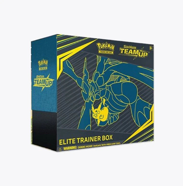 Team Up Roulette PokéBox (Contains 1 ETB or 1 Booster Pack)