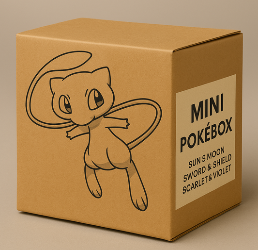 Mini PokéBox (Contains 1 Booster Pack from S&M, SW&SH, or S&V)