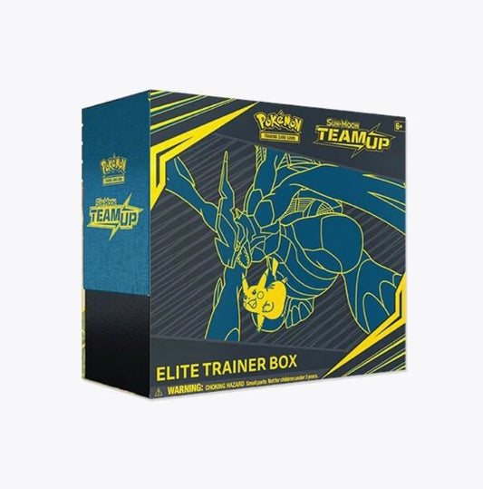 Team Up Roulette PokéBox (Contains 1 ETB or 1 Booster Pack)
